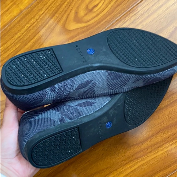 Rothy’s The Point Gray Camo Flats - Picture 5 of 13